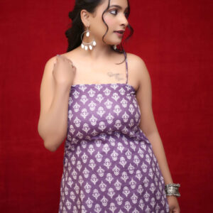 LAVENDER DREAM - Trendy corset kurti