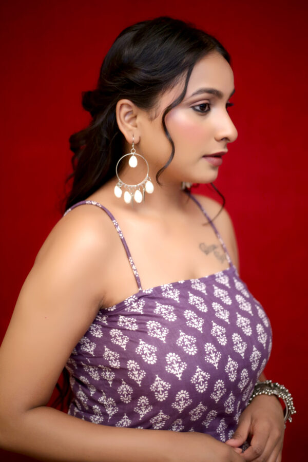 LAVENDER DREAM - Trendy corset kurti - Image 3